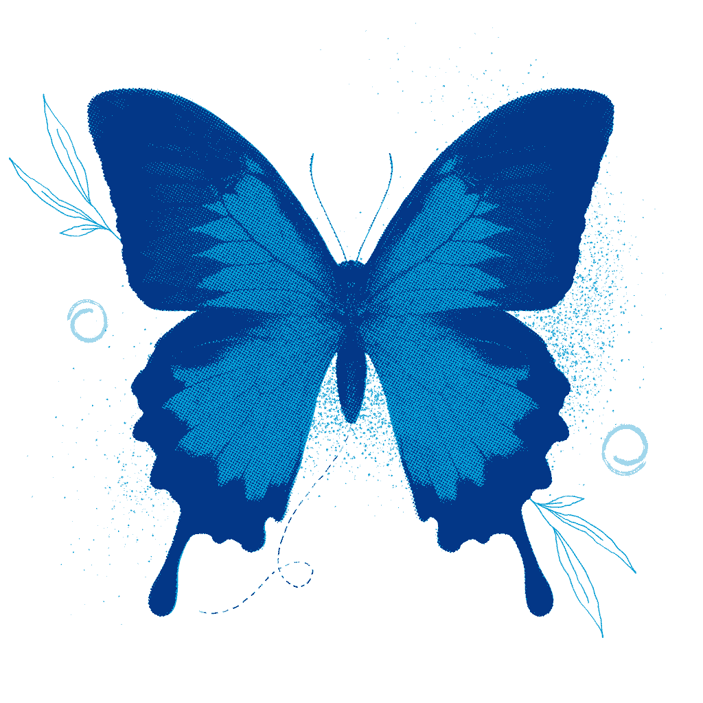 Branding butterfly